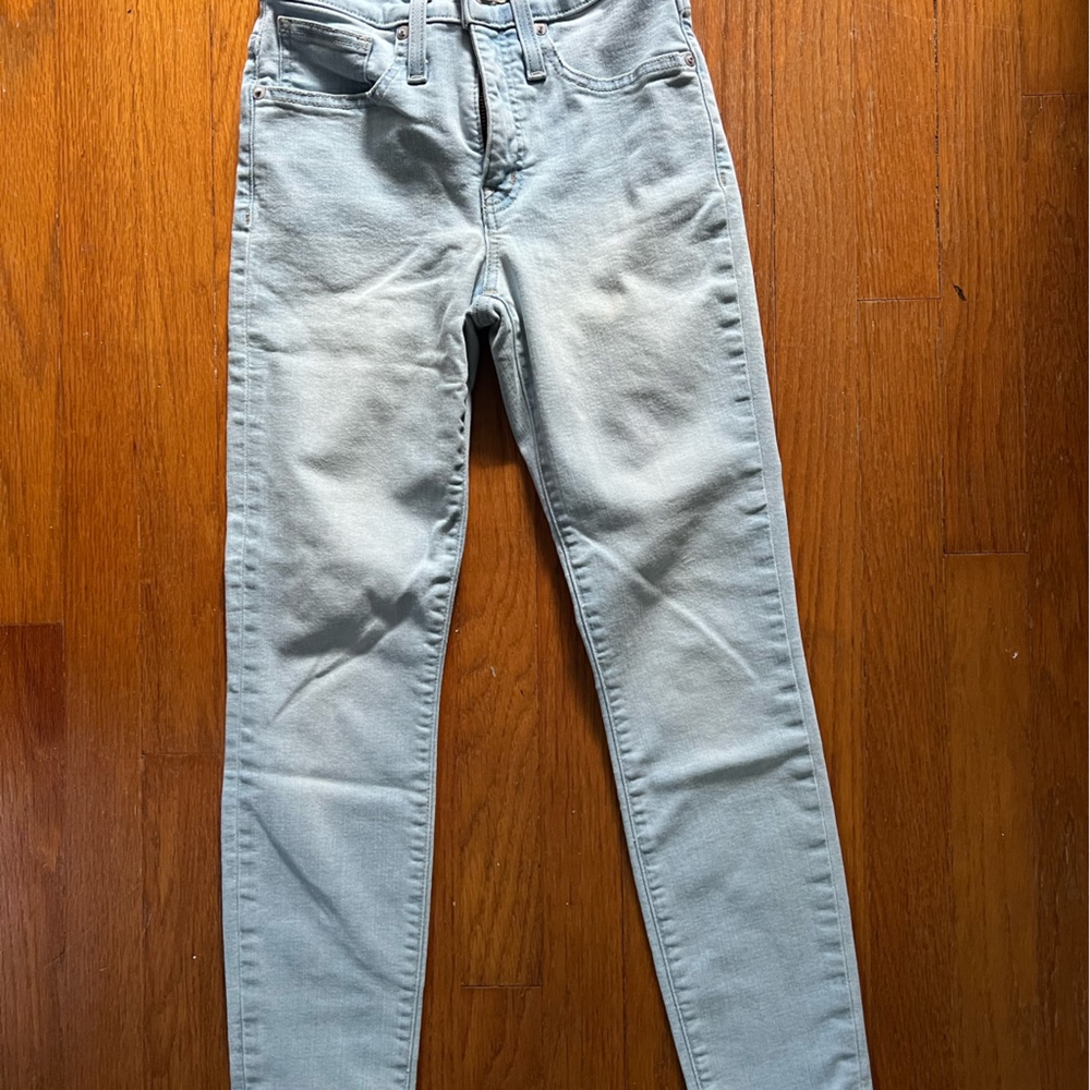 Madewell 9” mid-rise skinny crop 23P